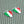 Italy Italia Flag Raised Clear Domed Lens Decal Mini Set 1.08"x 0.8"