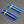 Sweden Flag Raised Clear Domed Lens Decal Set 2.3" x 0.73"
