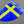 Sweden Flag Raised Clear Domed Lens Decal 3.2" x 4.36"
