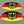 Germany Flag Crest Raised Clear Domed Lens Decal Set Oval 3"x 1.75"