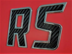 Carbon Fiber Inserted Speed Style 2020 Chrome Emblem Boat & Jet Ski Registration Lettering