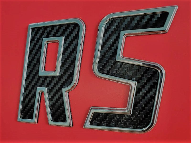 Carbon Fiber Inserted Speed Style 2020 Chrome Emblem Boat & Jet Ski Registration Lettering