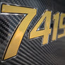 Domed Boat Registration Numbers – Raised Marine-Grade Decals | Sport Gold 16 PCS