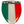 Italy Italia Flag Raised Clear Domed Lens Decal 3.2"x 4.36"