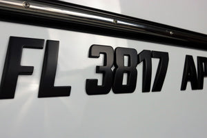 Matt Black  Registration numbers