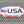 USA Flag Raised Clear Domed Lens Decal Oval 3"x 1.75"