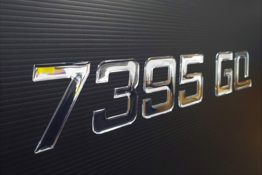 boat id number stickers 3d