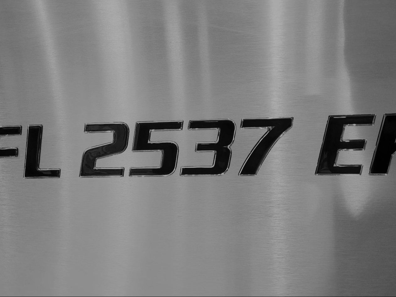 thumbnail image 2 of UanofCn 3\" Boat Registration Numbers And Letters Sticker A... 2 of 11