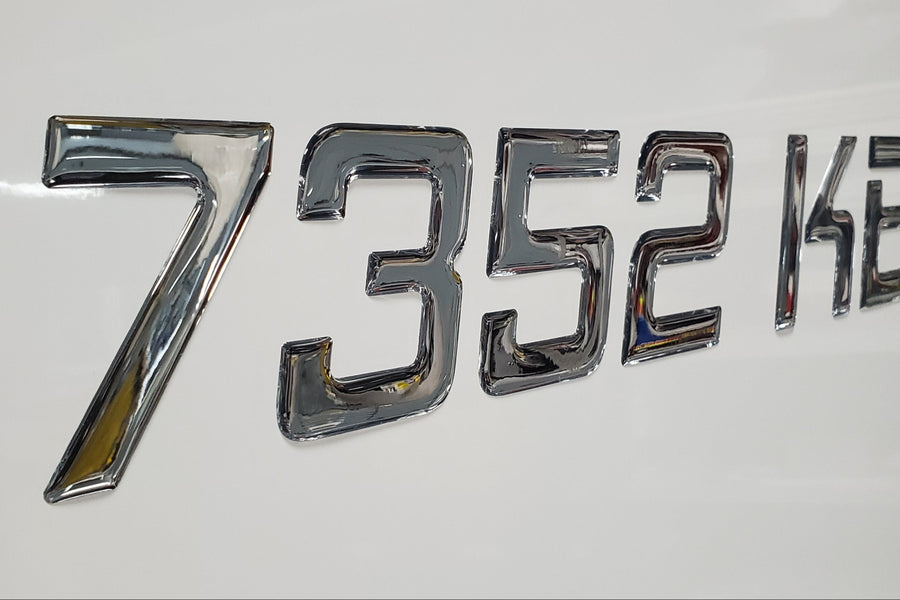custom boat letters and numbers