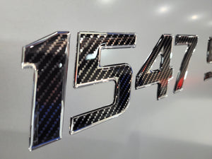 vinyl boat letters numbers 3d